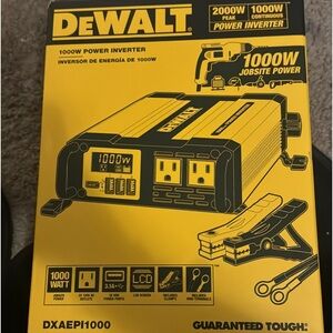 Dewalt  1000w power inverter